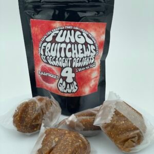 fungi fruit chews – raspberry – 4 grams