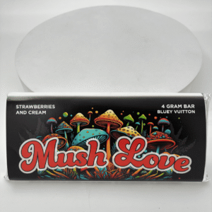 mush love – shroom chocolate bar