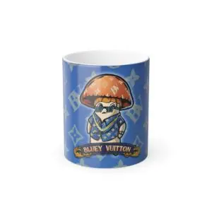 bluey vuitton coffee mug
